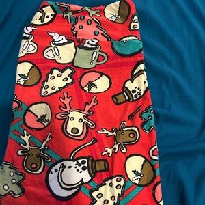 Lularoe Christmas cookies tall and curvy leggings